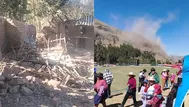 Junín: Indeci reportó 3 heridos tras sismos de esta tarde