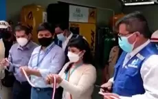 Junín: Primera dama inauguró una moderna planta de oxígeno - Noticias de oxigeno
