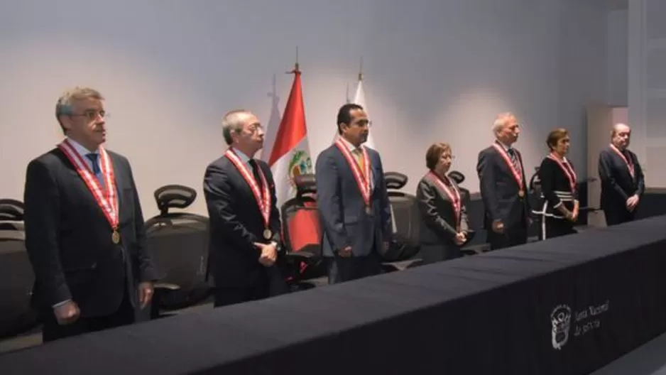 Miembros de la Junta Nacional de Justicia / Foto: Congreso