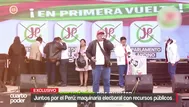 Juntos por el Perú: Maquinaria electoral con recursos públicos