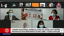 Jurado Electoral Especial.