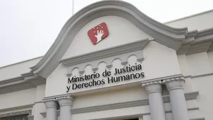 Ministerio de Justicia. Foto: Minjus / Video: Canal N