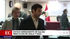 Dictan impedimento de salida del país para hijos de Atala y Nava