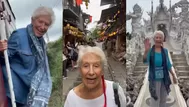 Kandy, la abuelita mochilera, que le dio la vuelta al mundo