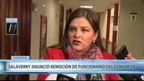 La parlamentario sostuvo que este tipo de acusaciones deben tocarse con mayor seriedad.