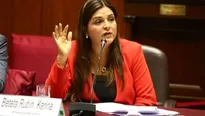 Karina Beteta respaldó a Rosa Bartra ante los cuestionamientos (Foto: ANDINA)