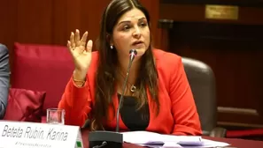 Karina Beteta respaldó a Rosa Bartra ante los cuestionamientos (Foto: ANDINA)