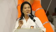 Keiko: Fuerza Popular cambiará si hay flagrancia en caso Jerí