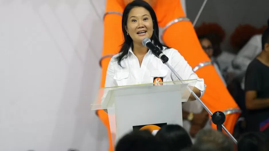 Keiko Fujimori. Foto: Andina