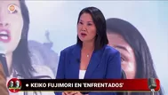 Keiko Fujimori: El antivoto contra mí ha ido disminuyendo