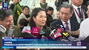 La presidenta de la República, Keiko Fujimori, presentó el plan educativo que el Gobierno prevé implementar durante los próximos cinco años y anunció la construcción de 2 mil nuevos colegios y la modernización de otros 3 mil centros educativos a nivel nacional./ Video: Canal N