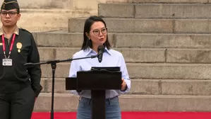 La presidenta de la República, Keiko Fujimori. Video: Canal N