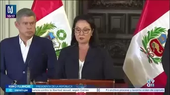 Presidenta Keiko Fujimori anuncia subsidio focalizado de hasta 20% para transportistas ante alza del combustible./ Video: Canal N