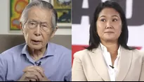 Alberto Fujimori y Keiko Fujimori. Fotos: Andina. Video: Canal N