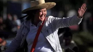  Keiko Fujimori participó de actividades proselitistas en Puno y dijo que pernocatará en Los Uros / Foto: AFP