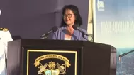 Callao: ¿Qué dijo Keiko Fujimori en la botadura del BAP Chimbote?