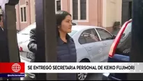 Carmela Paucará se entregó a las autoridades.