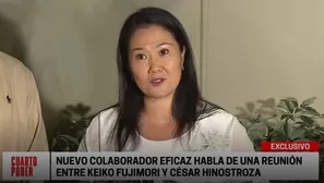 Keiko Fujimori, lideresa de Fuerza Popular.