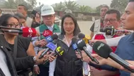 Keiko Fujimori: Confío en que el JNE pueda llevar un buen proceso