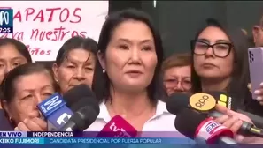 Keiko Fujimori solicita la renuncia de Corvetto de la ONPE/ Video: Canal N