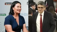 Keiko Fujimori critica a Domingo Pérez por defensa de Castillo
