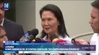 Keiko Fujimori advierte que demora afecta transición de gobierno