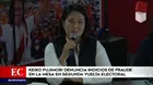 Keiko Fujimori denunció "indicios de fraude en la mesa" durante segunda vuelta