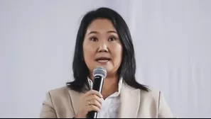 Keiko Fujimori. / Video: Canal N