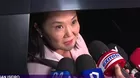 Keiko Fujimori: El diálogo tiene que primar en el país