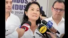 Keiko Fujimori dice que TC decidirá técnicamente caso Cerrón