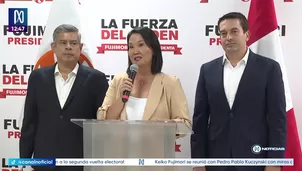 Keiko Fujimori sostiene que la primera vuelta electoral registró irregularidades. Foto y video: Canal N