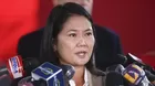 Keiko Fujimori: "Esperamos de este gobierno que garantice la vida de mi padre"