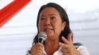 Keiko Fujimori: "Espero que las candidaturas de López Aliaga y Forsyth sigan adelante"