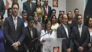 Keiko Fujimori. Foto: captura de TV