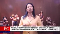 Keiko Fujimori, lideresa de Fuerza Popular. América Noticias