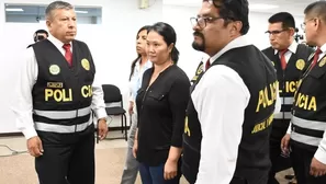 Keiko Fujimori, lideresa de Fuerza Popular. Foto: Poder Judicial