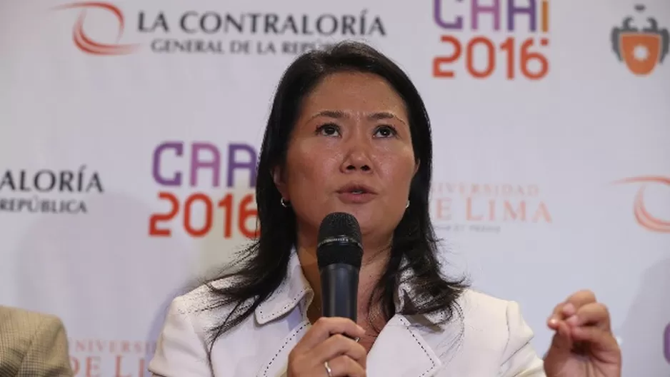 Keiko Fujimori: Fuerza Popular no entregó dinero / Foto: Andina