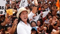 Encuesta revela que la hija de Alberto Fujimori continúa como favorita pese a marchas en su contra / Foto: La República