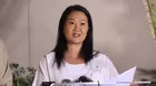 Keiko Fujimori: “Garantizo un gabinete ministerial multipartidario y abierto”