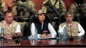Keiko Fujimori: "El Gobierno está del lado de los peruanos que quieren vivir en paz". Foto: Andina / Video: Canal N