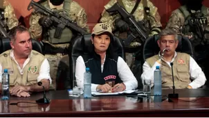Keiko Fujimori: "El Gobierno está del lado de los peruanos que quieren vivir en paz". Foto: Andina / Video: Canal N