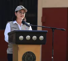 La presidenta de la República, Keiko Fujimori, advirtió que el fenómeno El Niño tendrá un impacto importante en el Perú y señaló que el país ya comienza a experimentar algunos de sus efectos, especialmente en las condiciones del mar y la actividad pesquera./ Foto: Presidencia / Video: Canal N