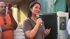 Keiko Fujimori habla de segunda vuelta frente a Roberto Sánchez
