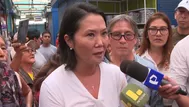Keiko Fujimori habló de sanción impuesta a Fuerza Popular por JNE