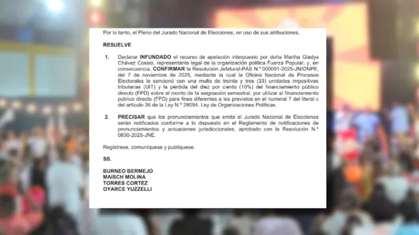 Fuente: América Noticias