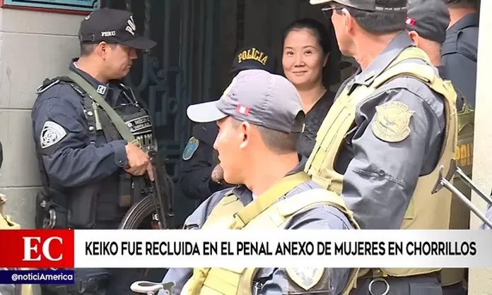 Keiko Fujimori Fue Recluida En El Penal Anexo Mujeres De Chorrillos