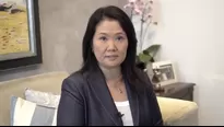 Keiko Fujimori, lideresa de Fuerza Popular. Foto: captura de video