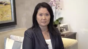 Keiko Fujimori, lideresa de Fuerza Popular. Foto: captura de video