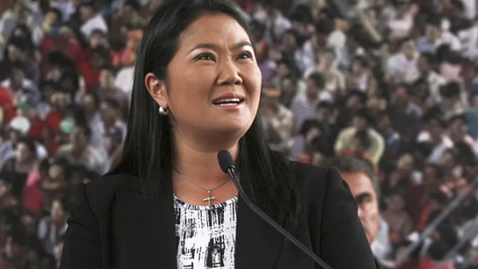 Keiko Fujimori, candidata presidencial de Fuerza Popular, defendió a su secretario general / Foto: archivo El Comercio