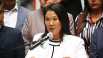 Keiko Fujimori se quejó por la demora del Poder Judicial / Foto: archivo Andina